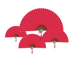 红色扇子