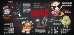复古怀旧吃货餐饮背景墙