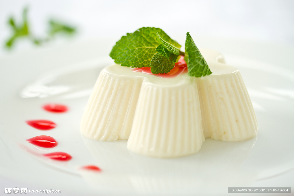 糕点甜品果冻食物