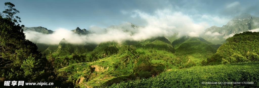 迷雾群山