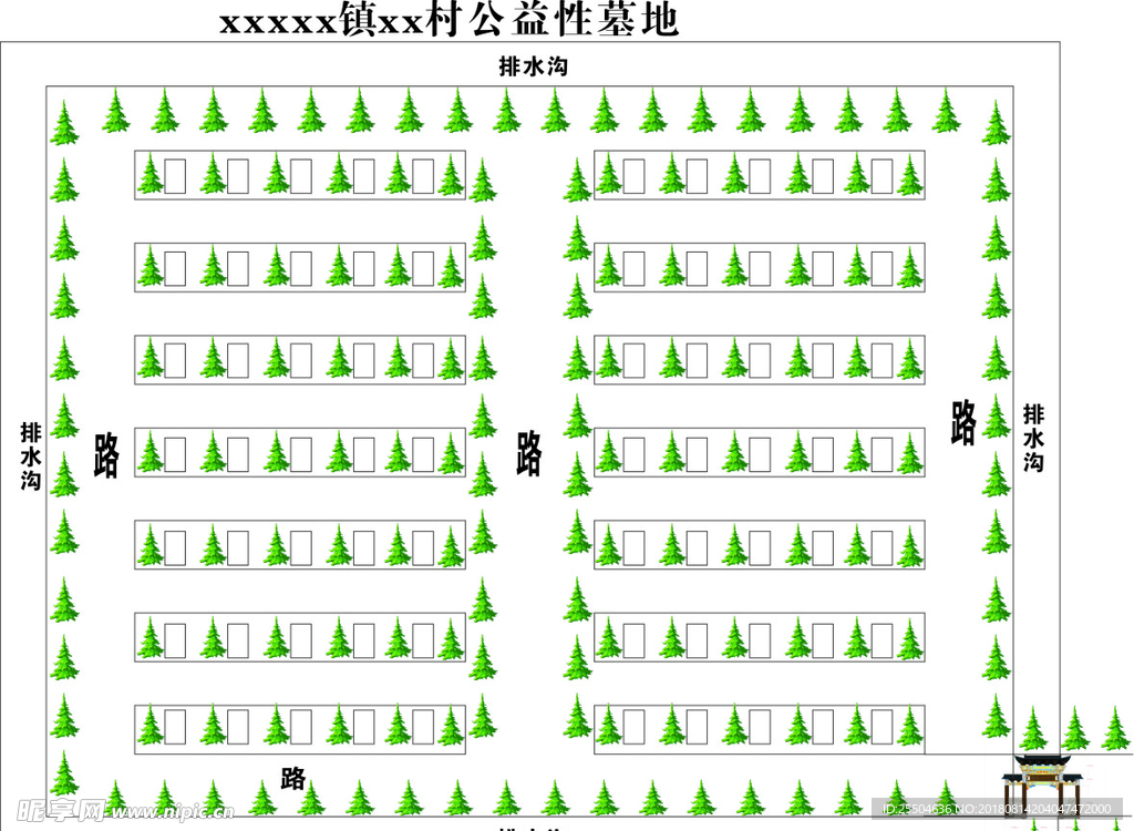 公墓规划图