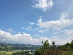 蓝天白云山