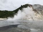 北海道登别大汤沼近景