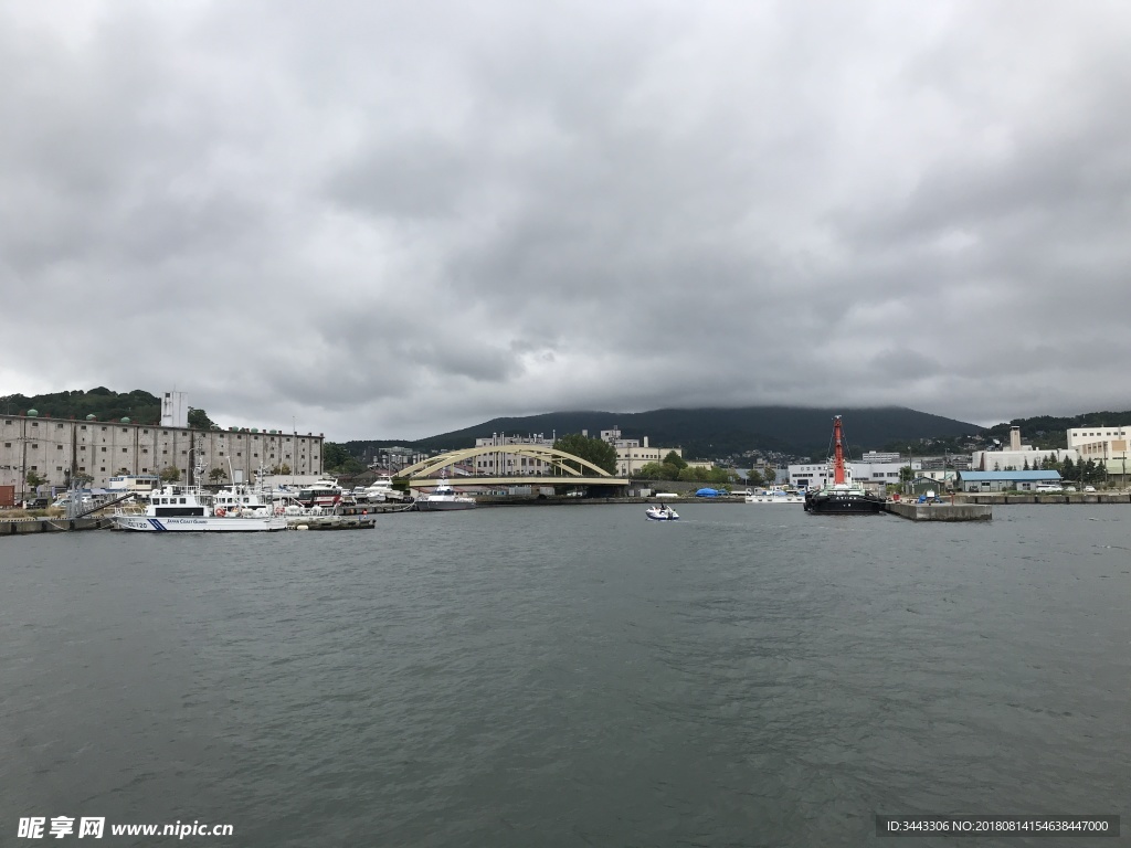 北海道小樽海滨风光