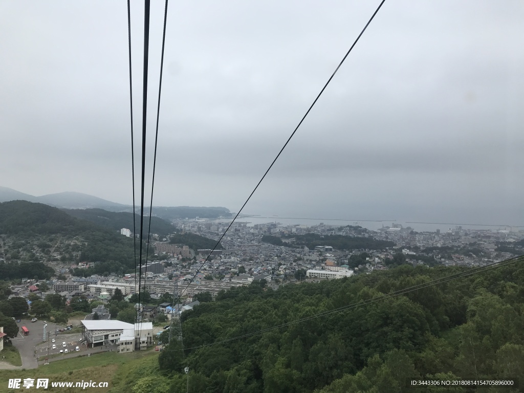 北海道小樽天狗山缆车