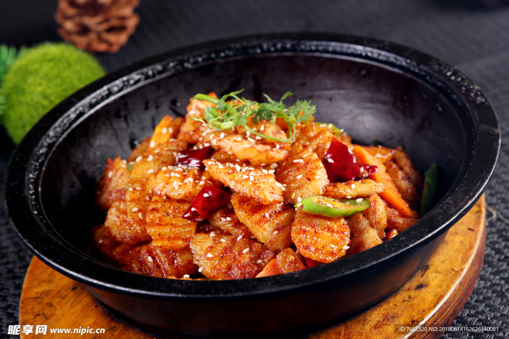 铁锅山药  美食 食品 烹饪