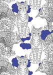 猫咪图案