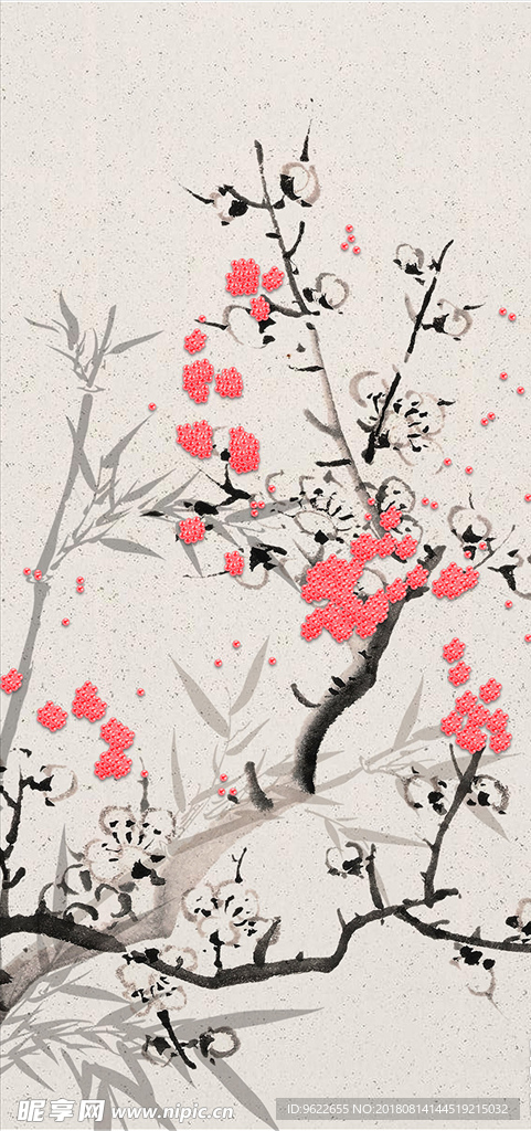 梅花装饰画