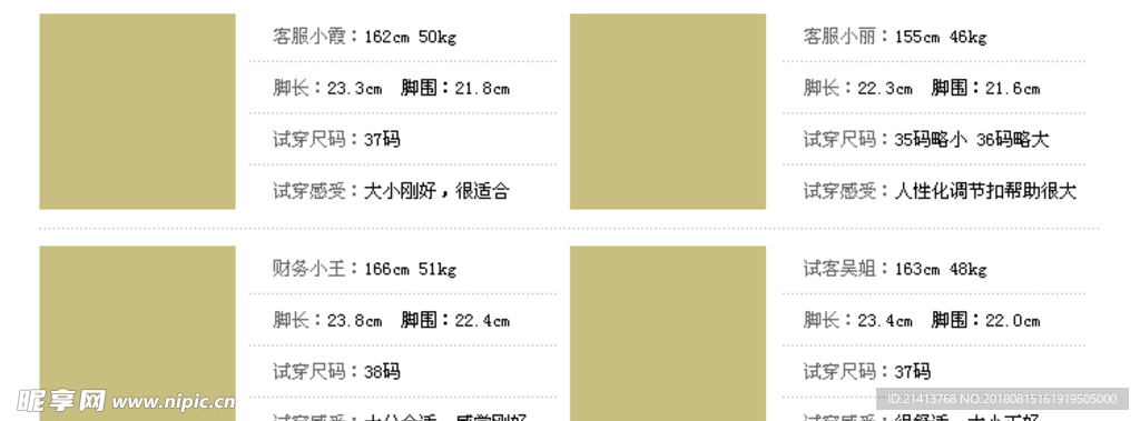 淘宝详情模板