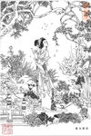 赵国经王美芳仕女黛玉葬花