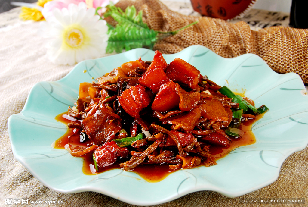 干菜烧肉  美食 食品 烹饪