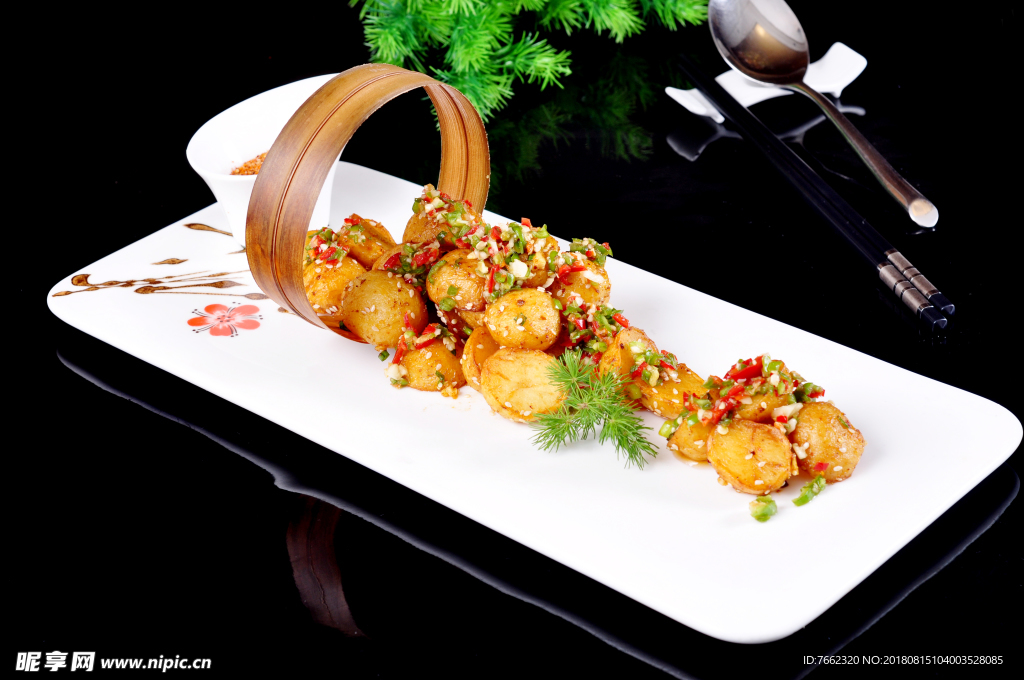 风味土豆  美食 食品 烹饪