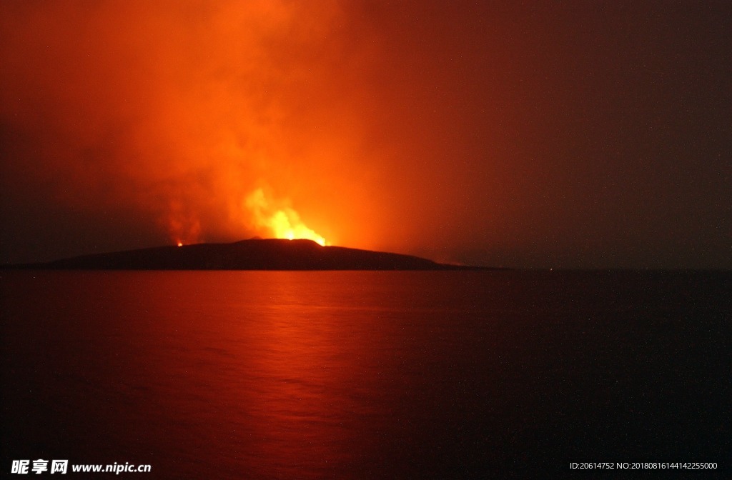 火山爆发