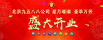 盛大开业开业背板