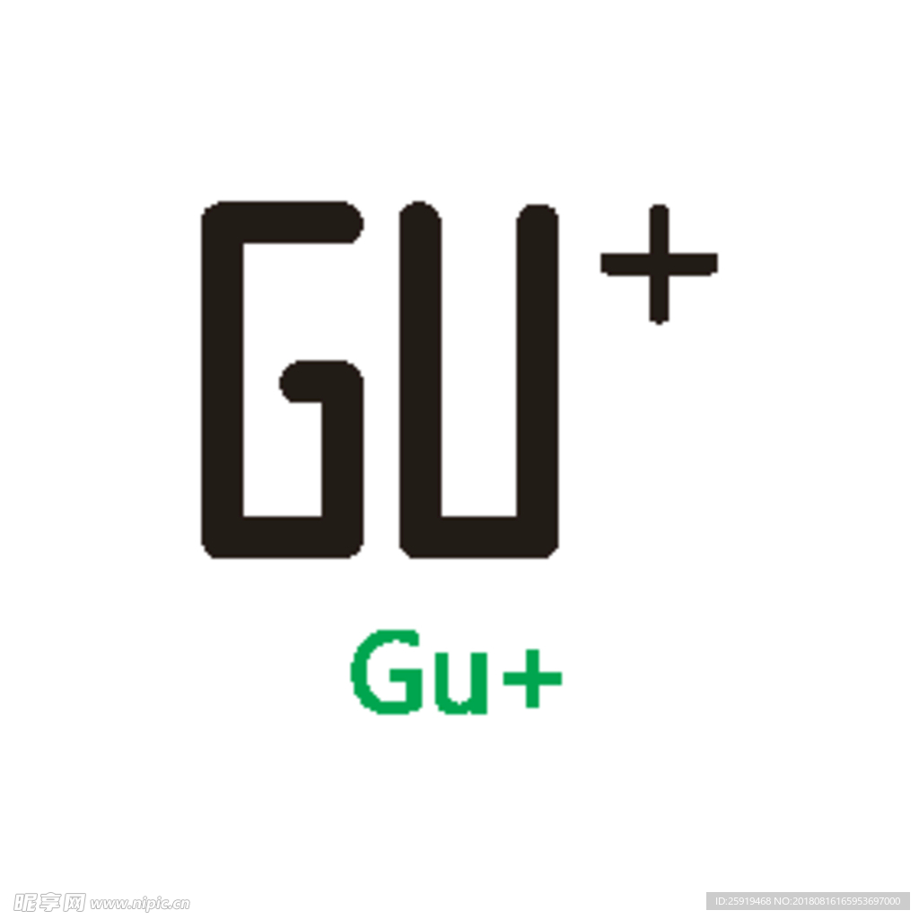GU+logo 固