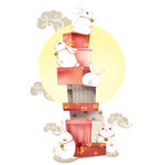 中秋元素 中秋 团圆 中秋素