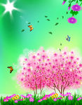 树  花