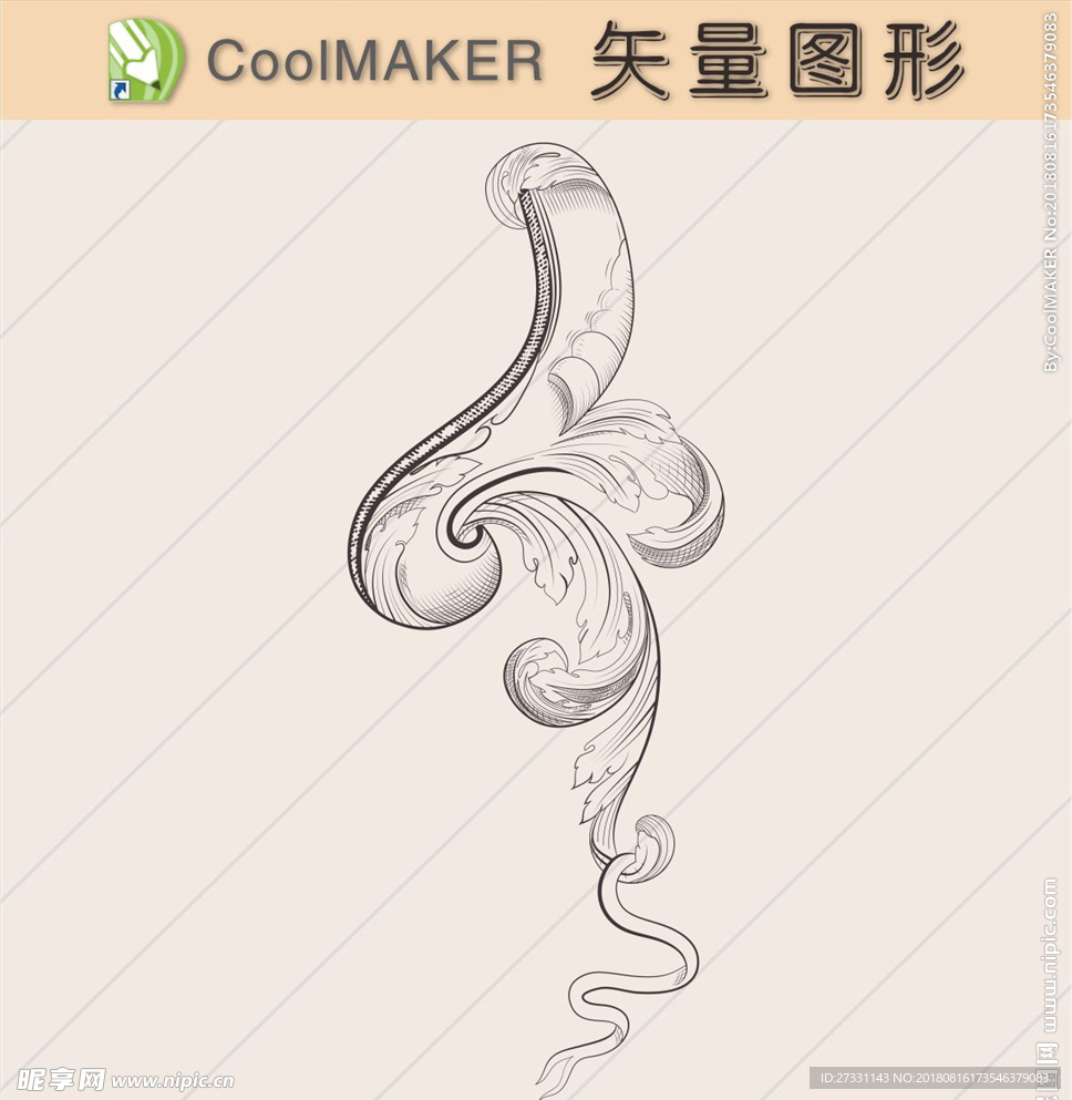 纹理底纹背景剪纸欧式花纹复古