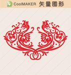 纹理底纹背景剪纸欧式花纹复古