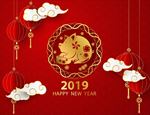 2019猪年海报