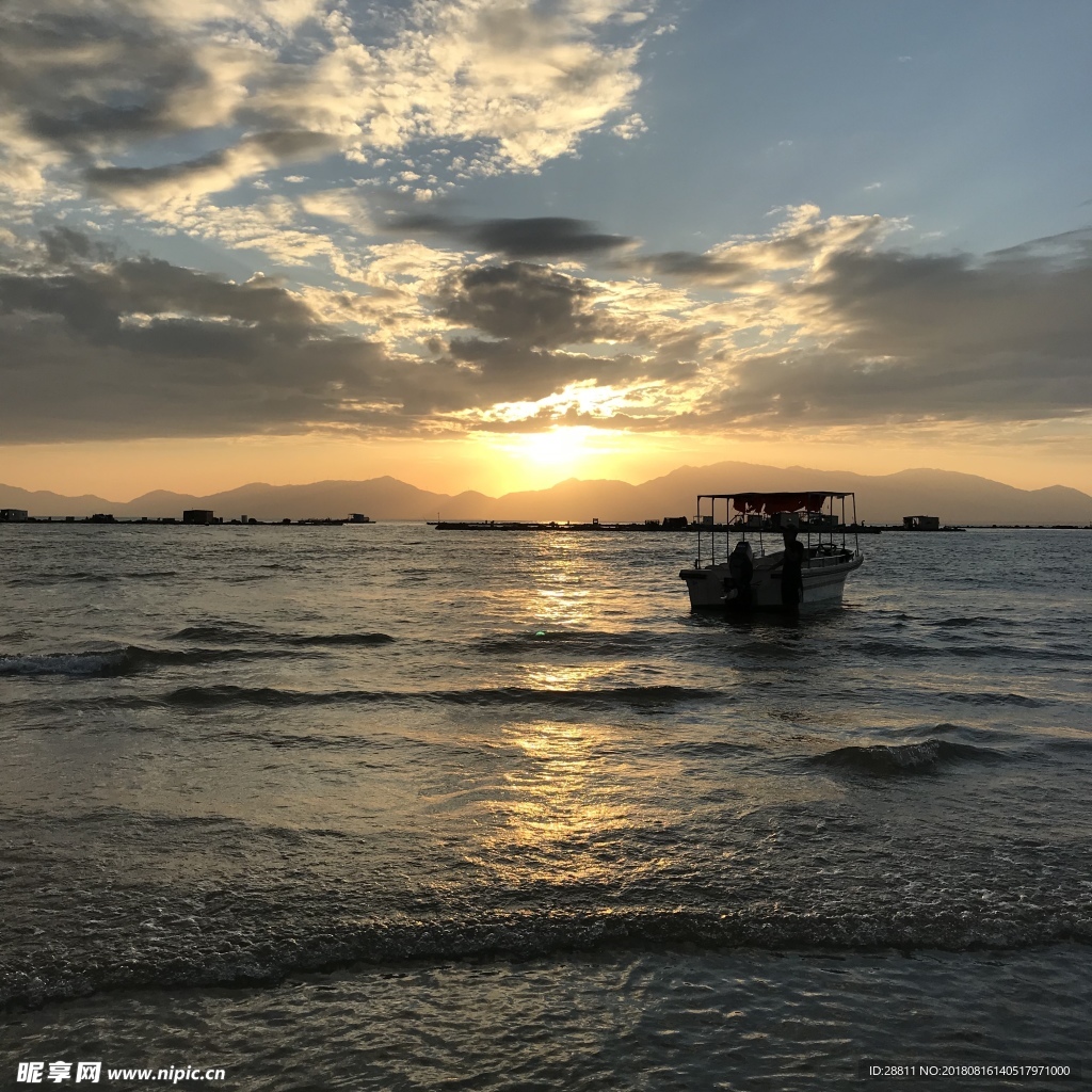 海陵岛落日