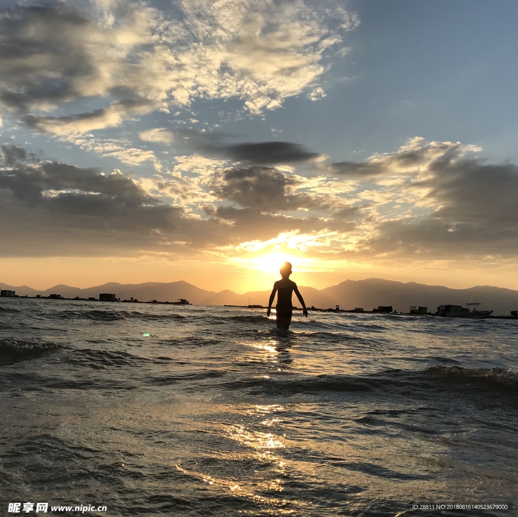 海陵岛落日