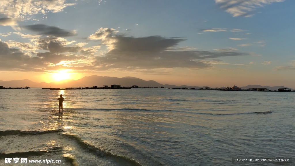 海陵岛落日