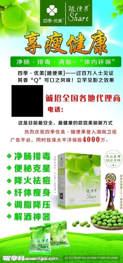 随便果海报