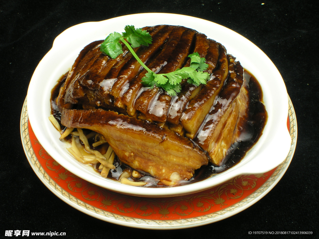 黄花扣肉