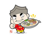 韩国部队锅卡通