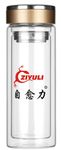 自愈力logo定制玻璃杯设计图