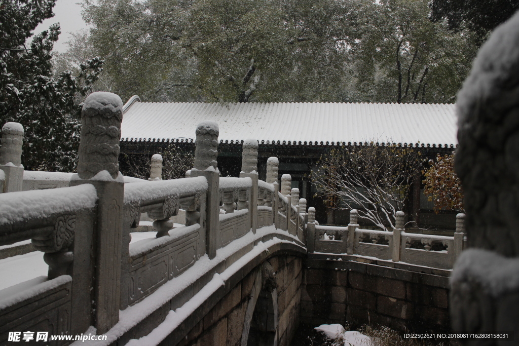 颐和园雪景