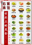 餐馆价目表