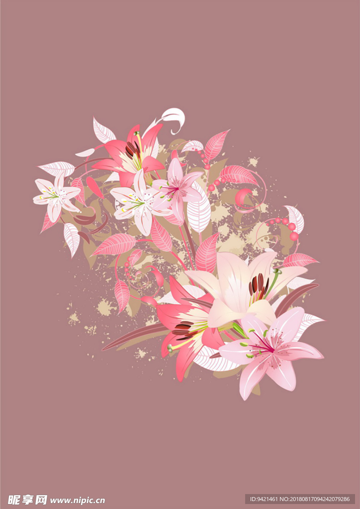 色彩花束