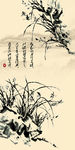 兰花装饰画