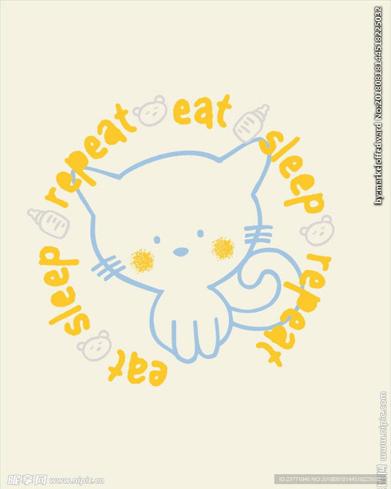 卡通猫咪