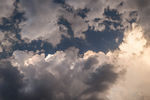 暴风雨天空