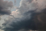 暴风雨天空
