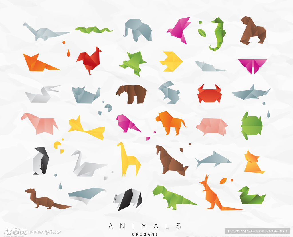 折纸动物图片