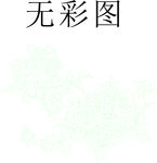 牡丹 银色  银箔  锦上添花