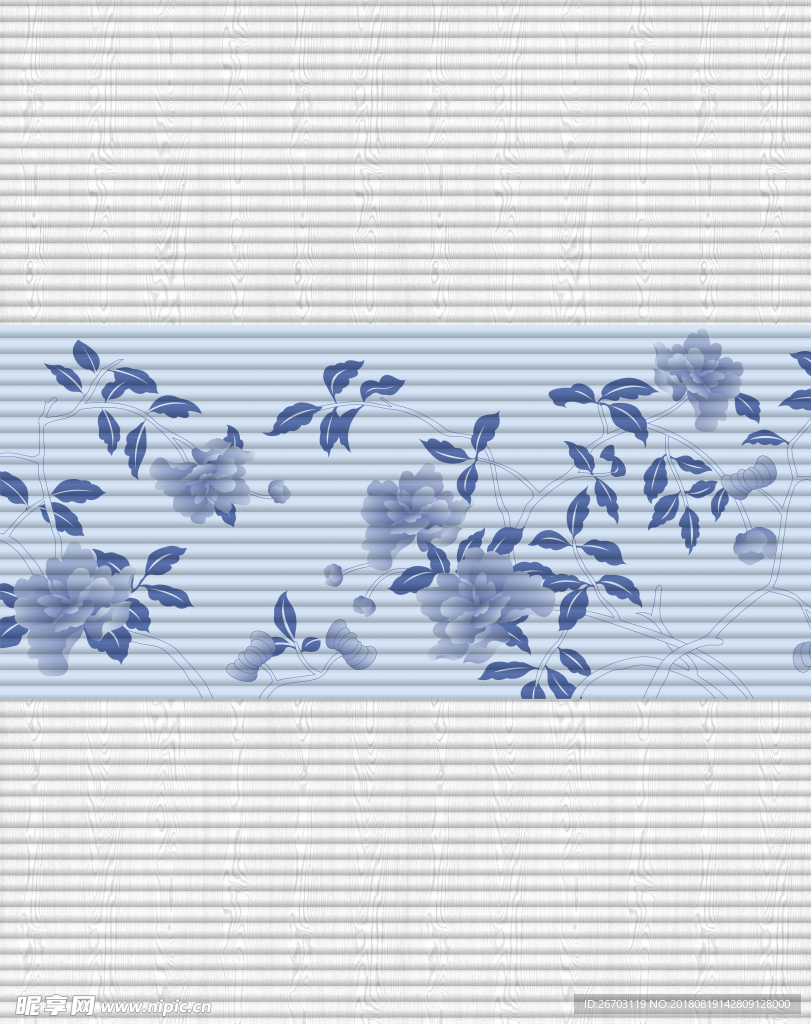 百叶  花纹