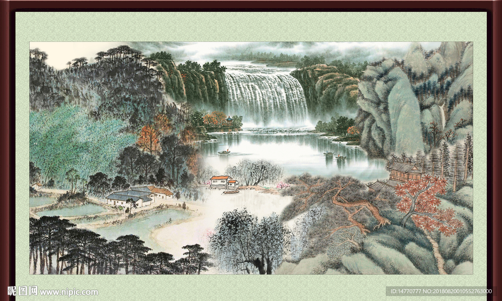 国画山水