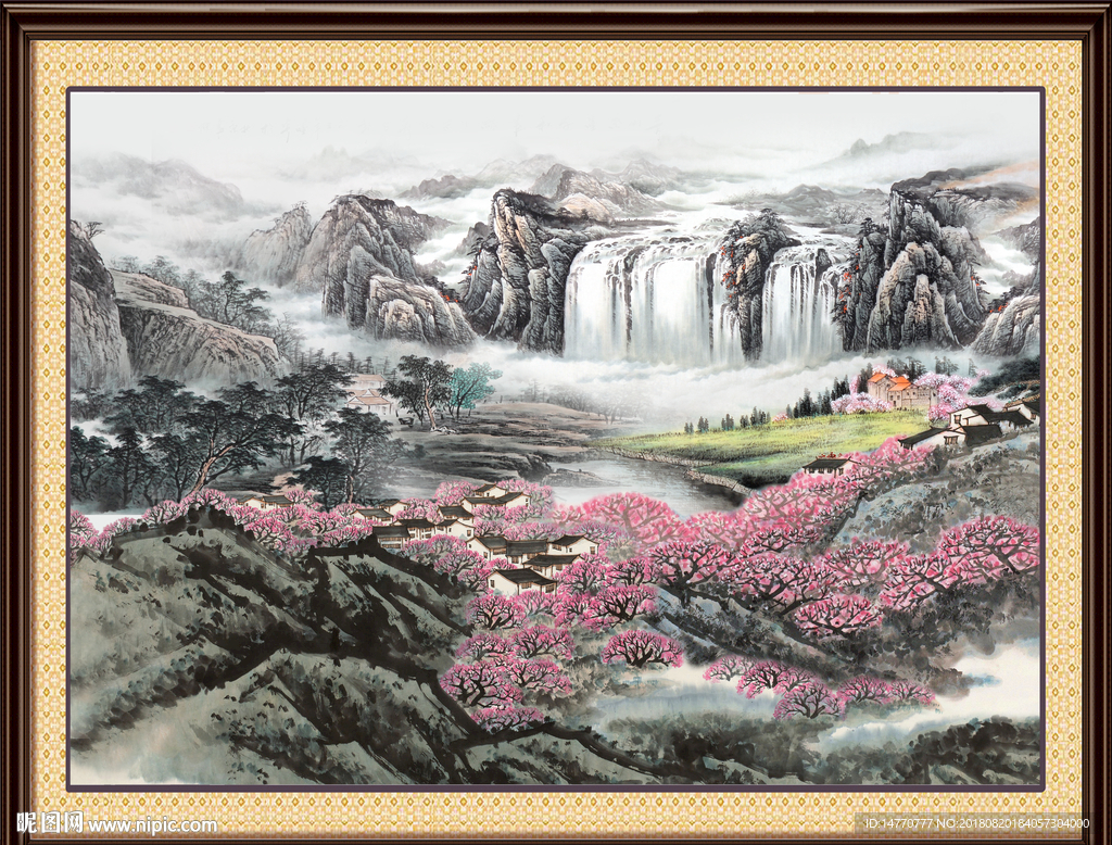 山水国画
