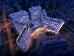 城市综合体设计鸟瞰效果图
