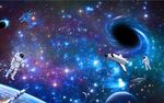 宇宙银河顶画背景底纹素材墙面创