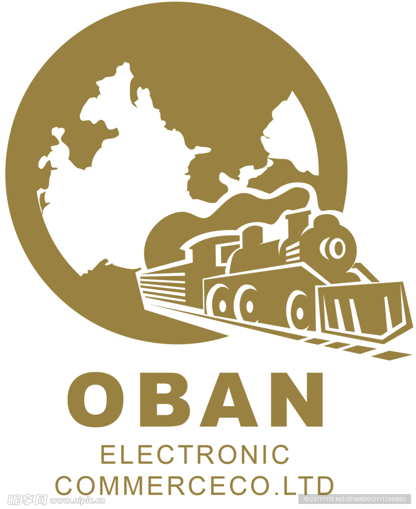 欧班电子商务 logo