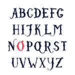 矢量字母EPS分层