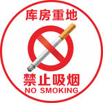 库房重地 禁止吸烟