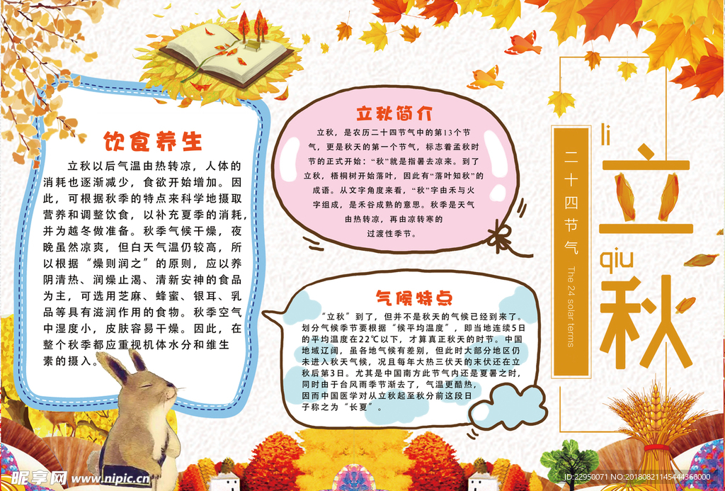 秋天小报