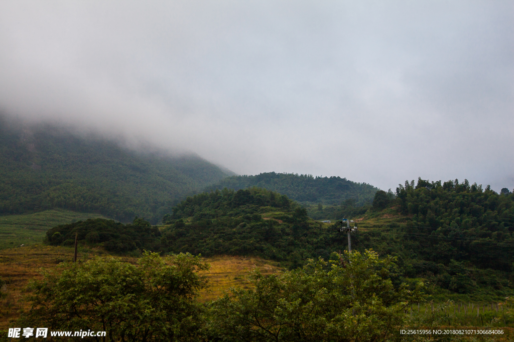 明月山沿途风光